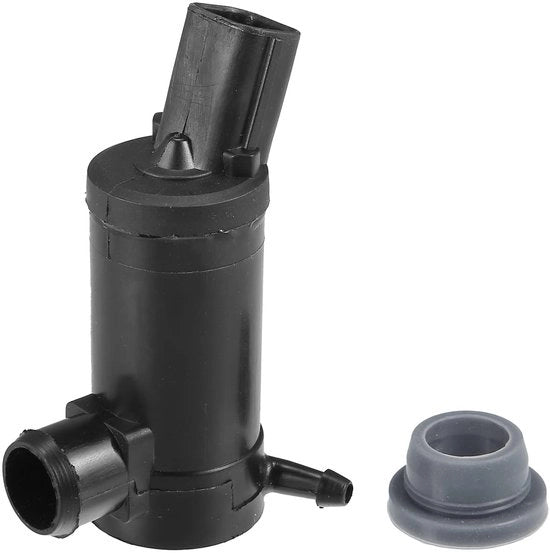 Motopompa per pulire i finestrini - 2 pezzi - Nero - Plastica/Gomma - 8,5x5x3cm - Accessorio di ricambio - Motore di aspersione