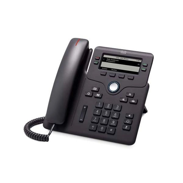 Cisco 6851 telefono ip nero 4 linee wi-fi - CP-6851-3PCC-K9=