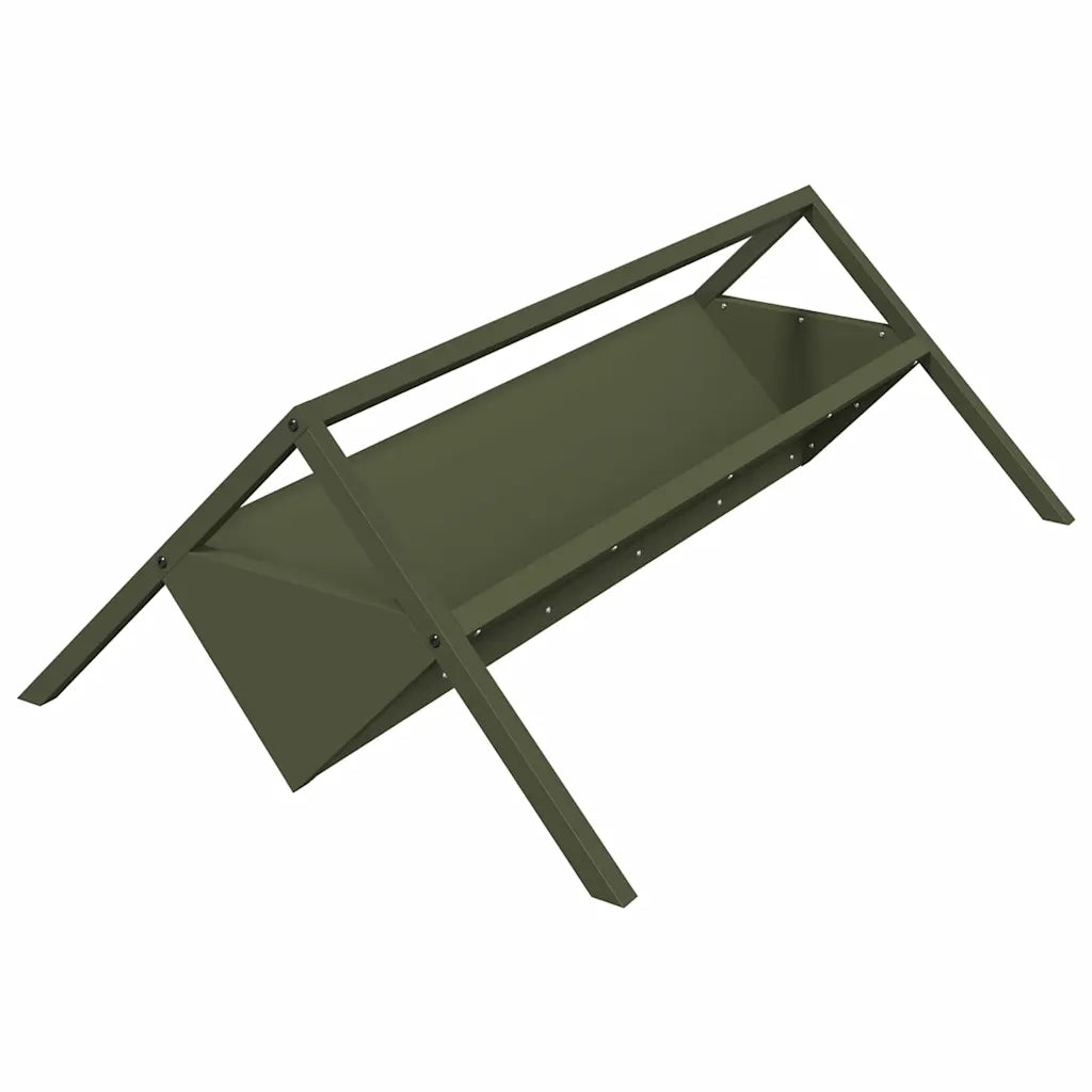 Abbeveratoio per bestiame Verde oliva 111 x 76 x 38 cm CFW1787184