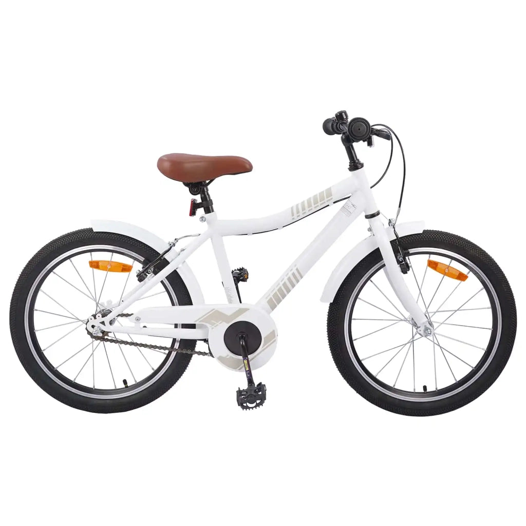 Bicicletta per Bambini 24 Pollici per 8-12 anni bianco 42009557