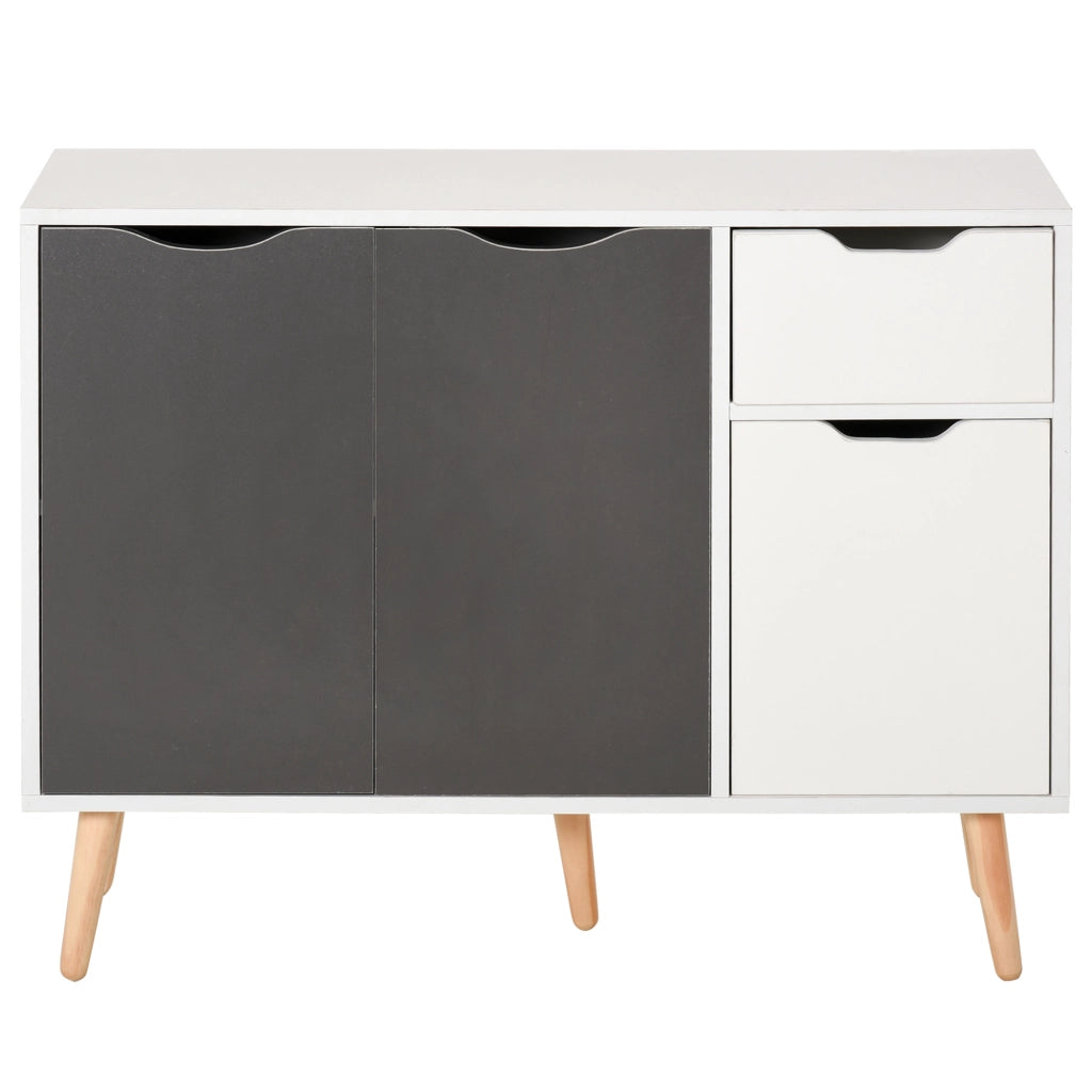 Armadio ¨C Minimal ¨C 90x30x72 Bianco Grigio