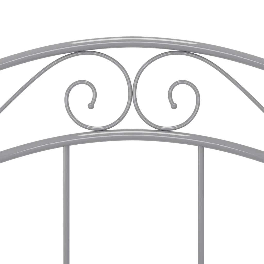 Giroletto-Struttura Letto Grigio in Metallo 90x200 cm 925676