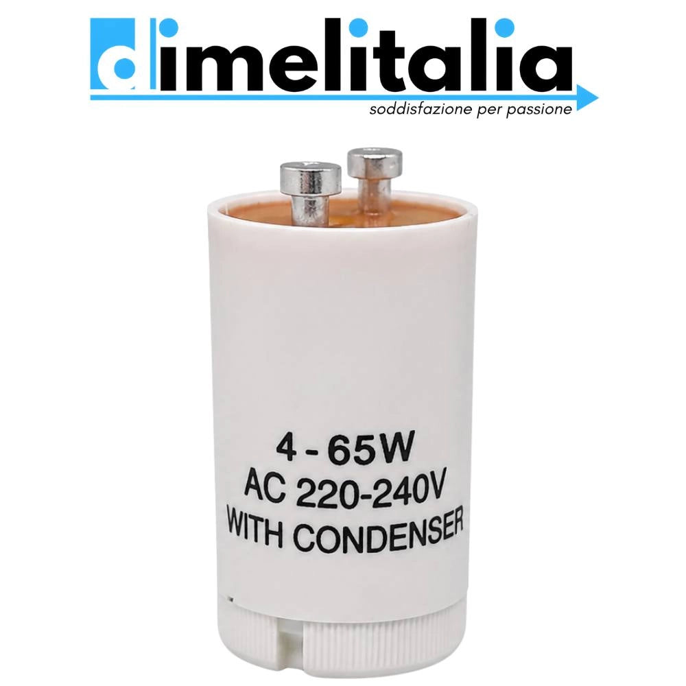 Starter per tubi fluorescenti 4-65w per accensione stabile