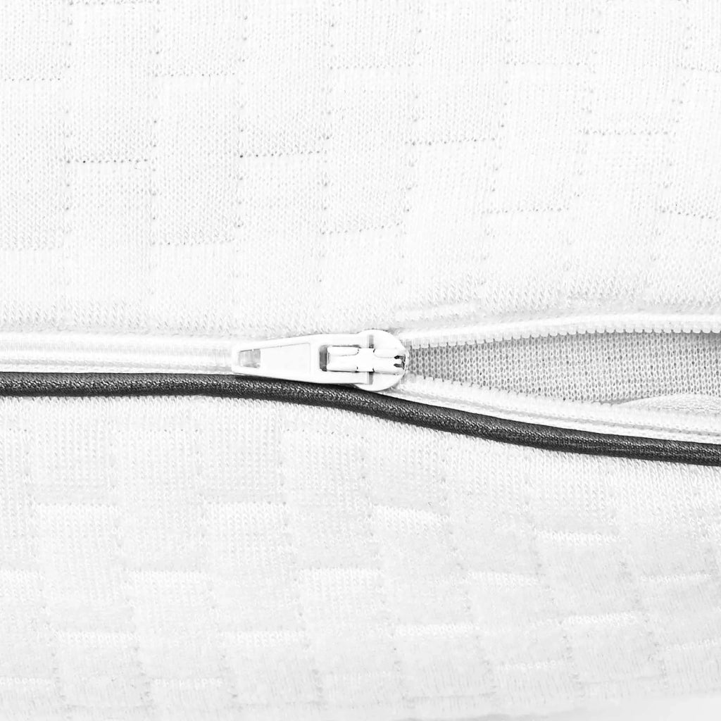 Cuscino da Letto Tinta unita Bianco 70 x 40 x 14 cm Schiuma Gel 42020236