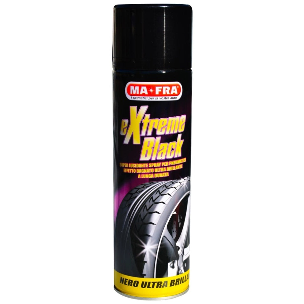 Extreme black nero gomme effetto bagnato lunga durata 500 ml