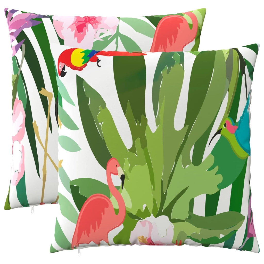 Federa 2 pcs HEERLEN Multicolore 60 x 60 cm Poliestere 912691