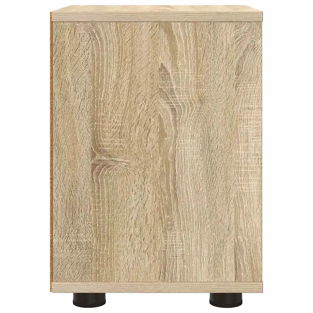 Comodini con cassetto 2 pz-Set di 2 Tavolino da notte Rovere Sonoma 30,5 x 30 x 43 cm
