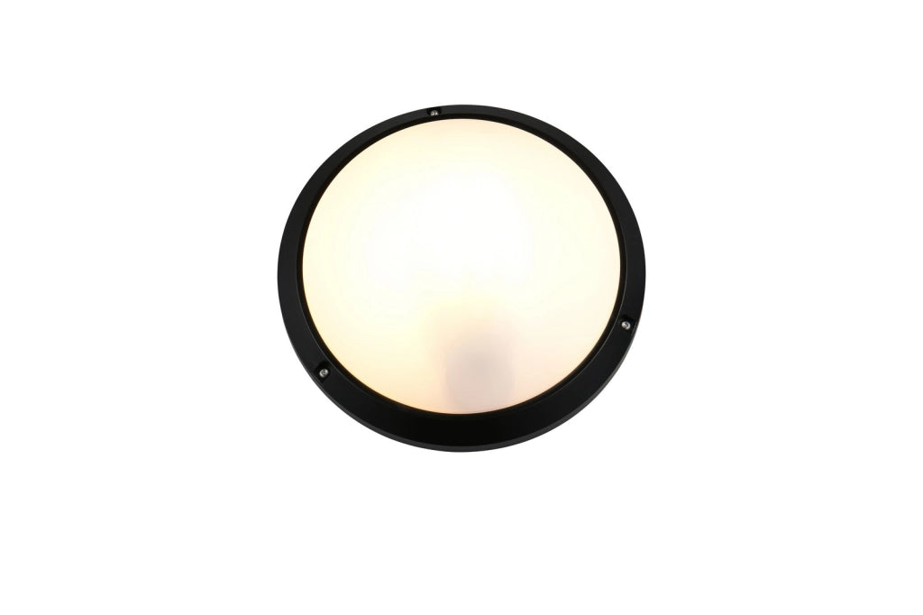 Lampada da esterno parete soffitto nera E27 IP65 AMBATO RL