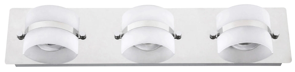 Applique bagno LED 3x5W cromo Rabalux Tony 5491 IP44