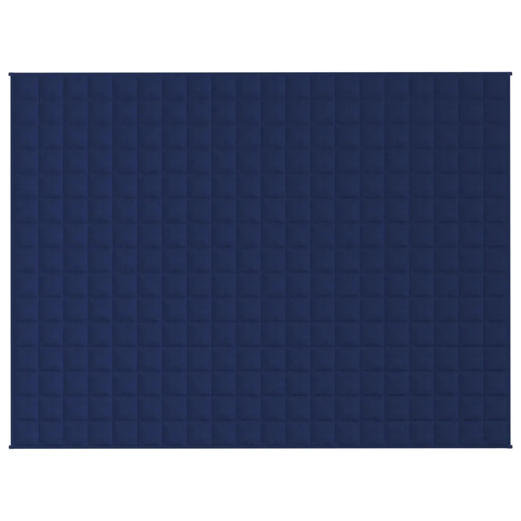 Coperta Ponderata Blu 152x203 cm 11 kg Tessuto