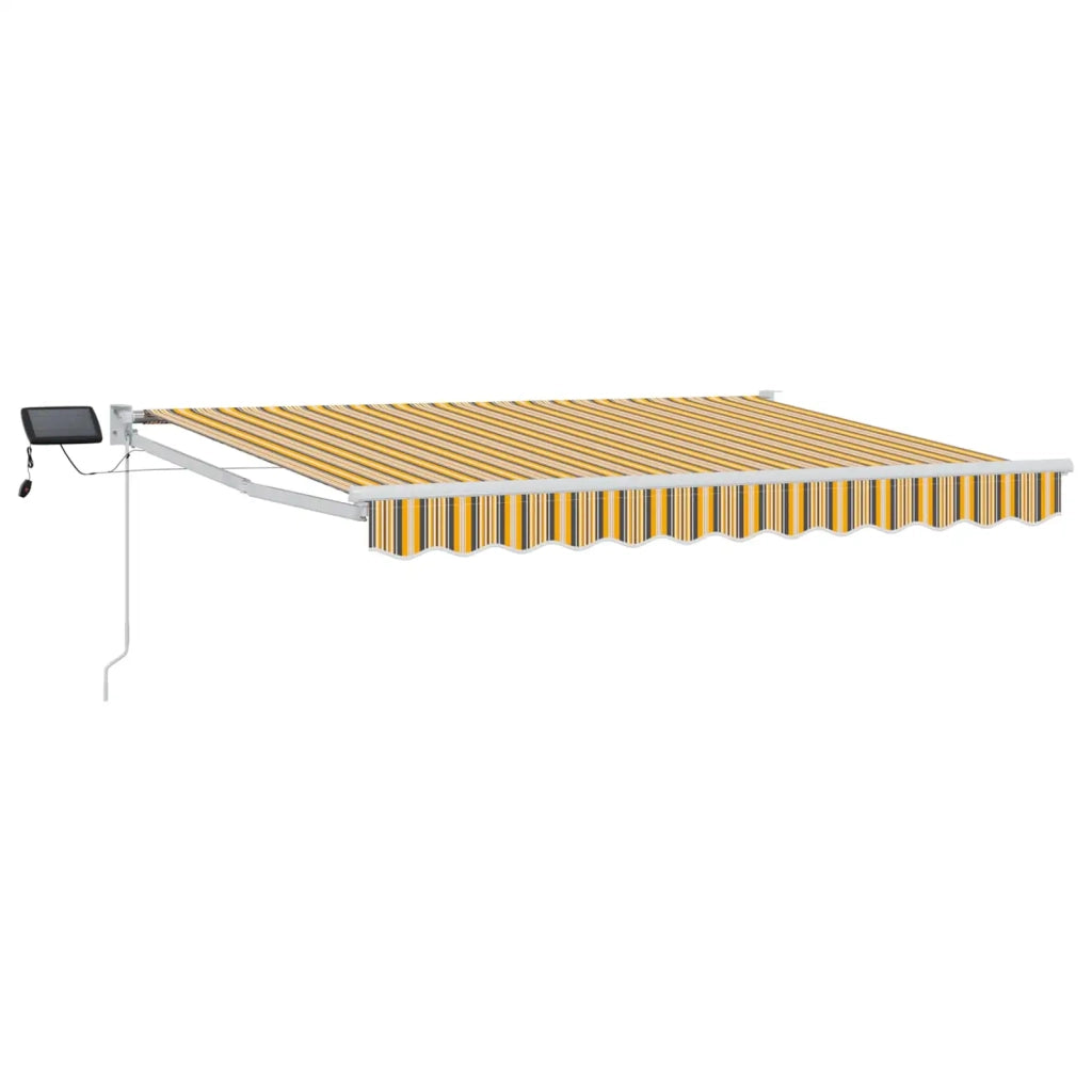 Tenda retrattile manuale con LED 3 x 2,5 m 3419257