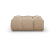 Cosmopolitan Design - Pouf "Sky" in velluto sabbia 