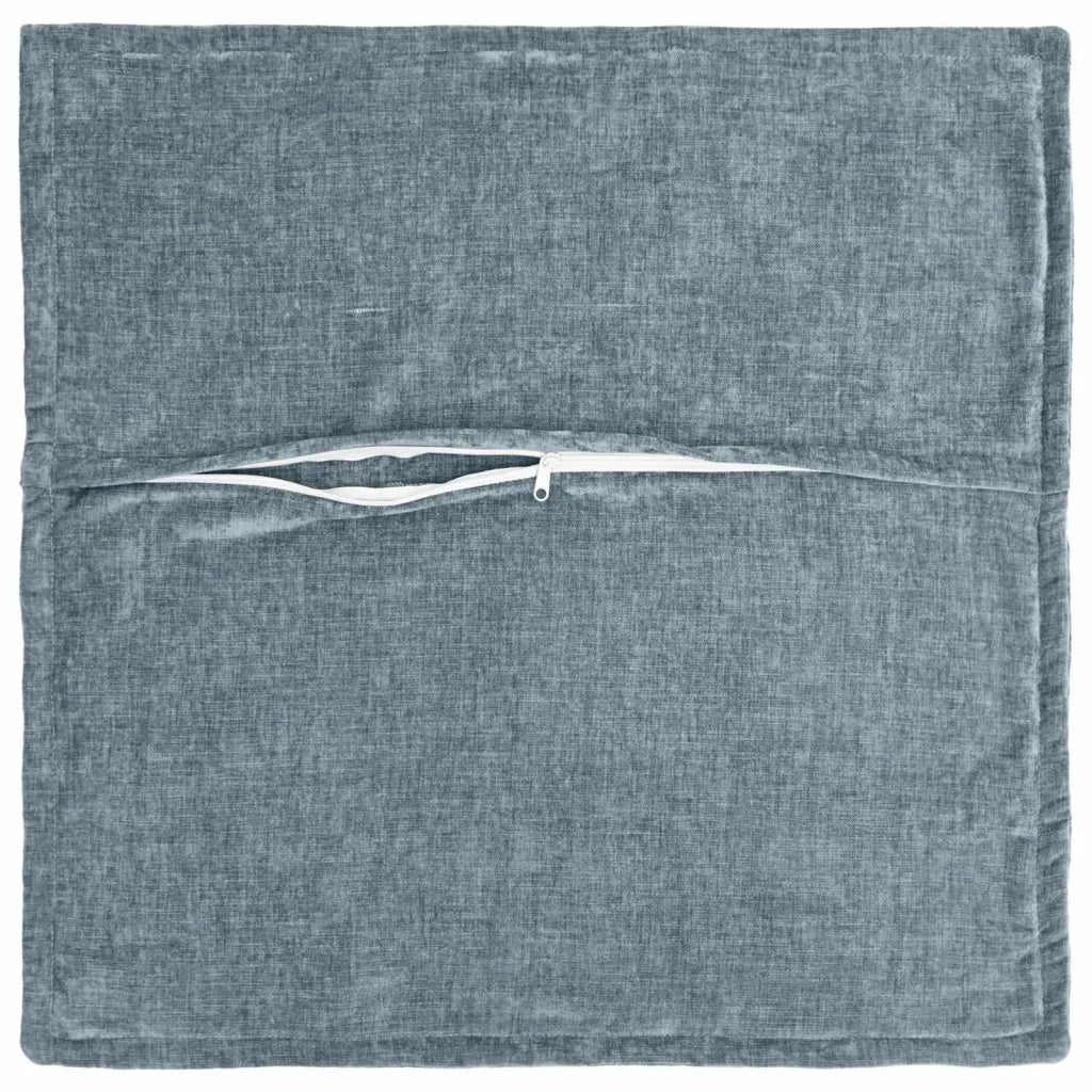 Federa 6 pz HOUTEN Azzurro 80 x 80 cm Tessuto Chenille 921682