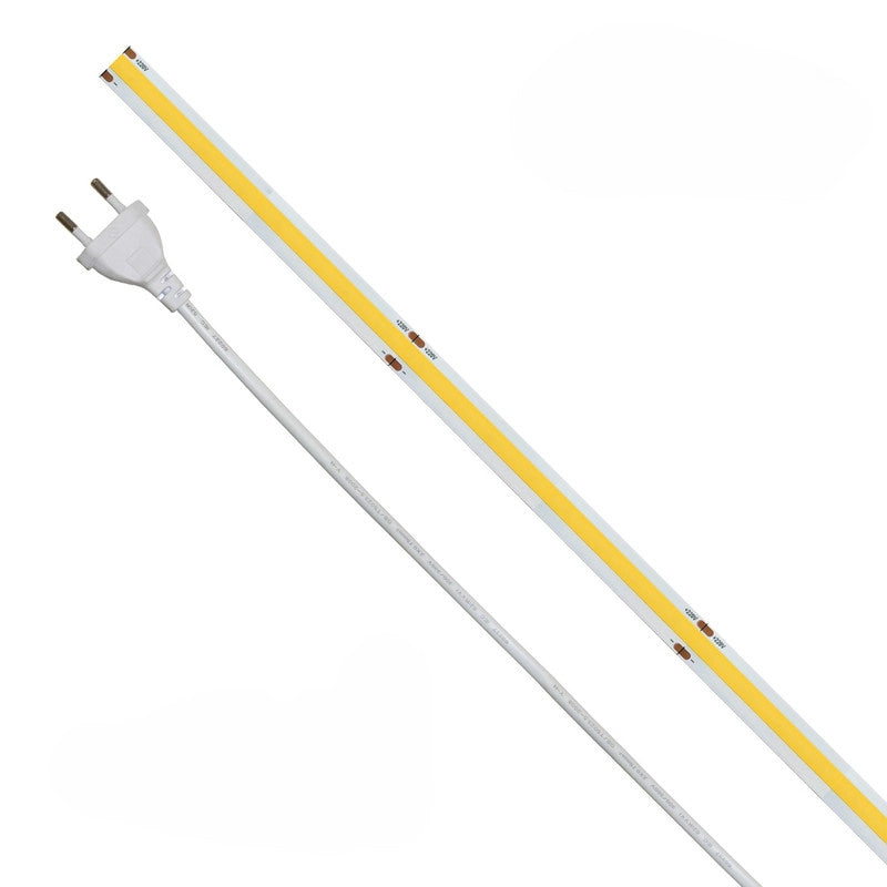 Striscia led 5m COB IP20 monocolore da 15W/MT 12V - 4000K
