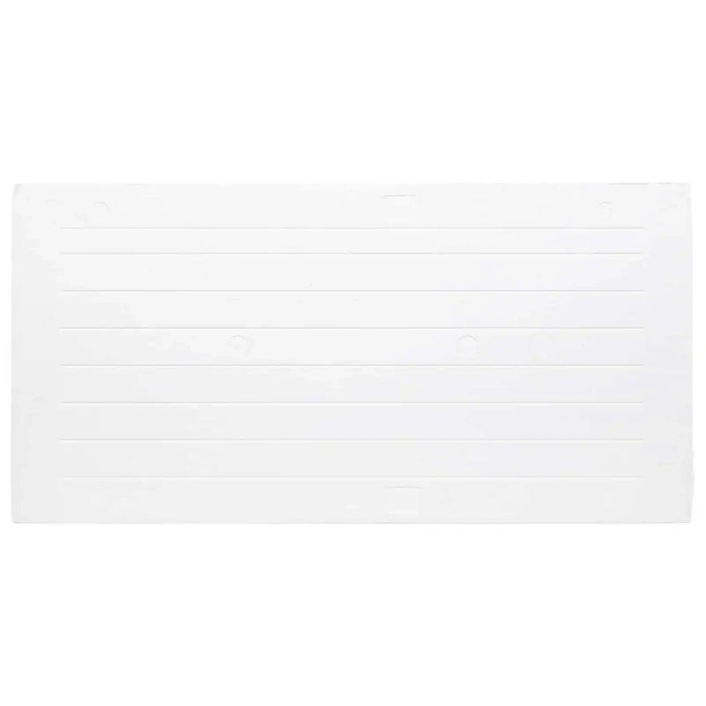 Pannelli da parete 10 pz 100 x 50 cm Marrone chiaro e bianco 42046107
