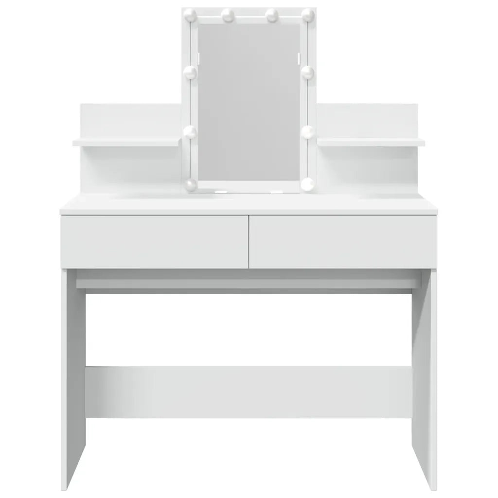 Toeletta con LED Bianco 100x40x130 cm 848199