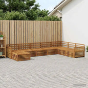 Set di divani da esterno 8 pcs Naturale 3383717