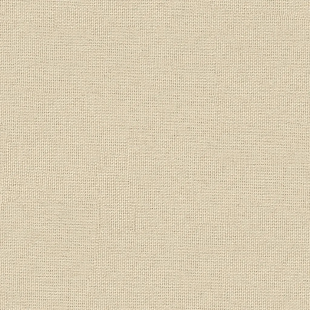 Poltrona | Sedia Lounge Crema 52x75x76 cm in Tessuto