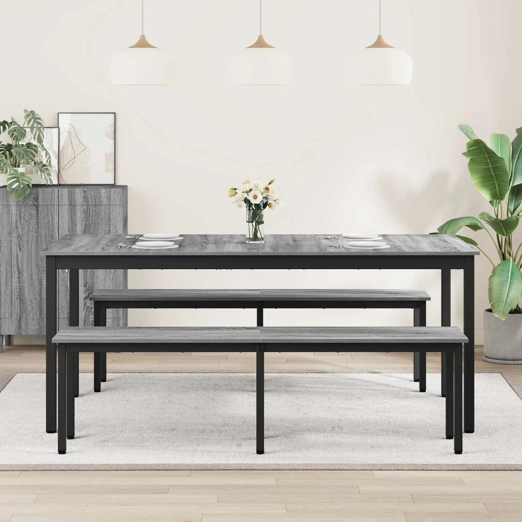 Tavoli da pranzo 2 pcs 180 x 90 x 75 cm Legno multistrato 3415381
