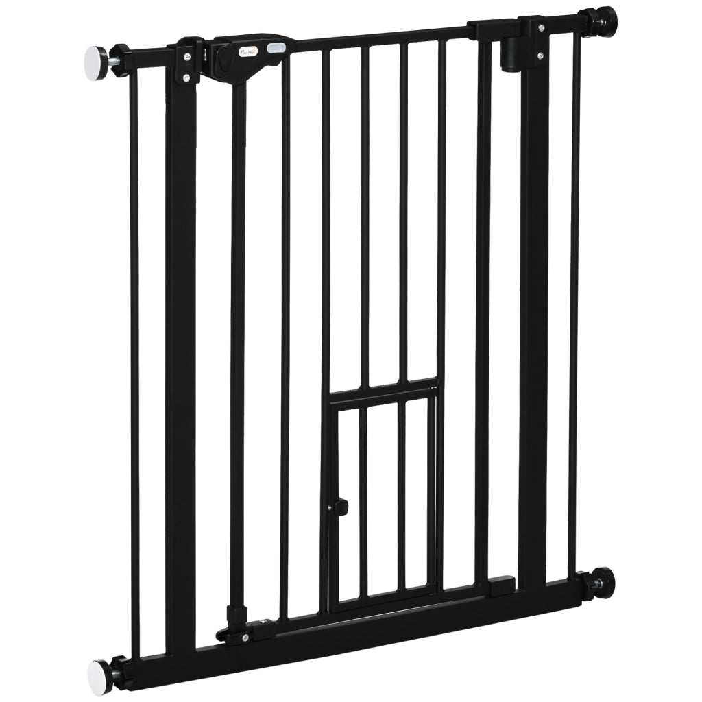 Cancelletto Estensibile per Cani ¨C Minimal ¨C Nero 68x76.2 cm