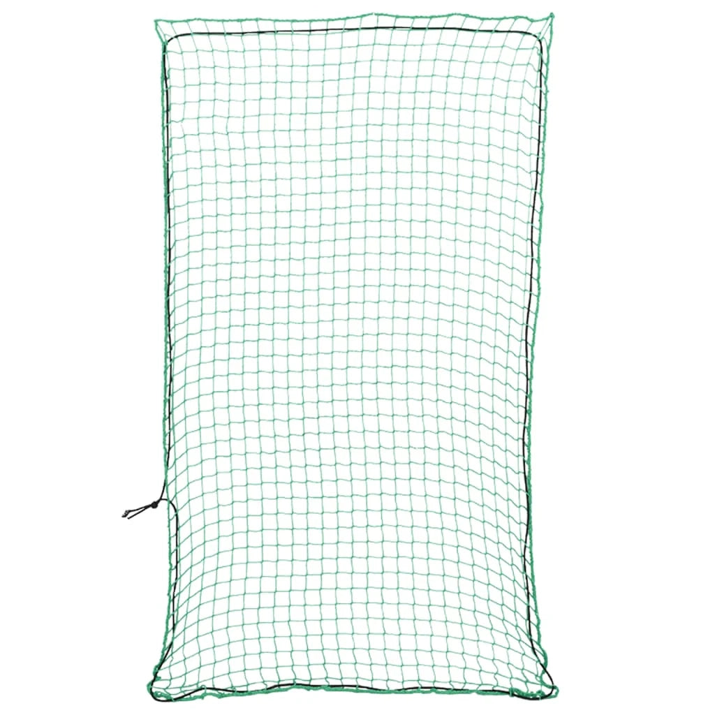 Rete per rimorchio telo di fissaggio per il carico portapacchi con corda elastica 4 x 2,5 m PP verde 02_0042214
