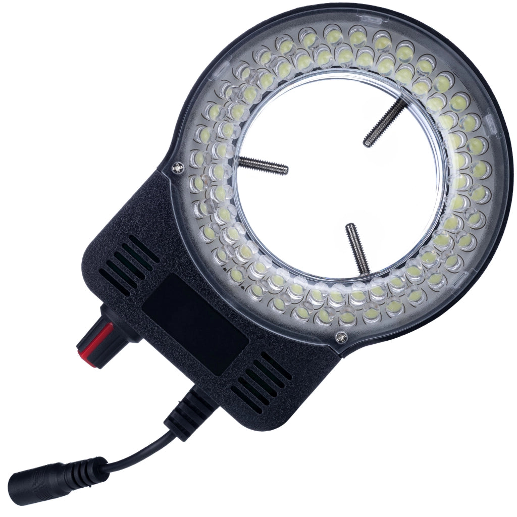 Illuminatore Regolabile per Microscopio 72x LED – Intensità Regolabile, 60.000 Lux | Montaggio 30-65 mm, 6500-7000K