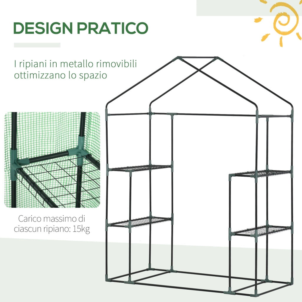 Serra da Giardino ¨C Minimal ¨C Verde 141x72x191 cm