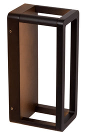 Applique esterna LED 9,2W nera IP65 Lucide Narvik in alluminio