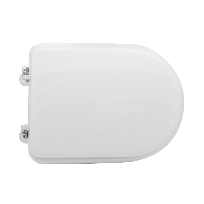 Copriwater compatibile per WC Azzurra vaso Elios Plus forma 7 Bianco