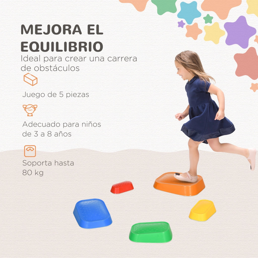 Gioco di Equilibrio per Bambini ¨C Minimal ¨C Multicolore 36x27,5x31 cm