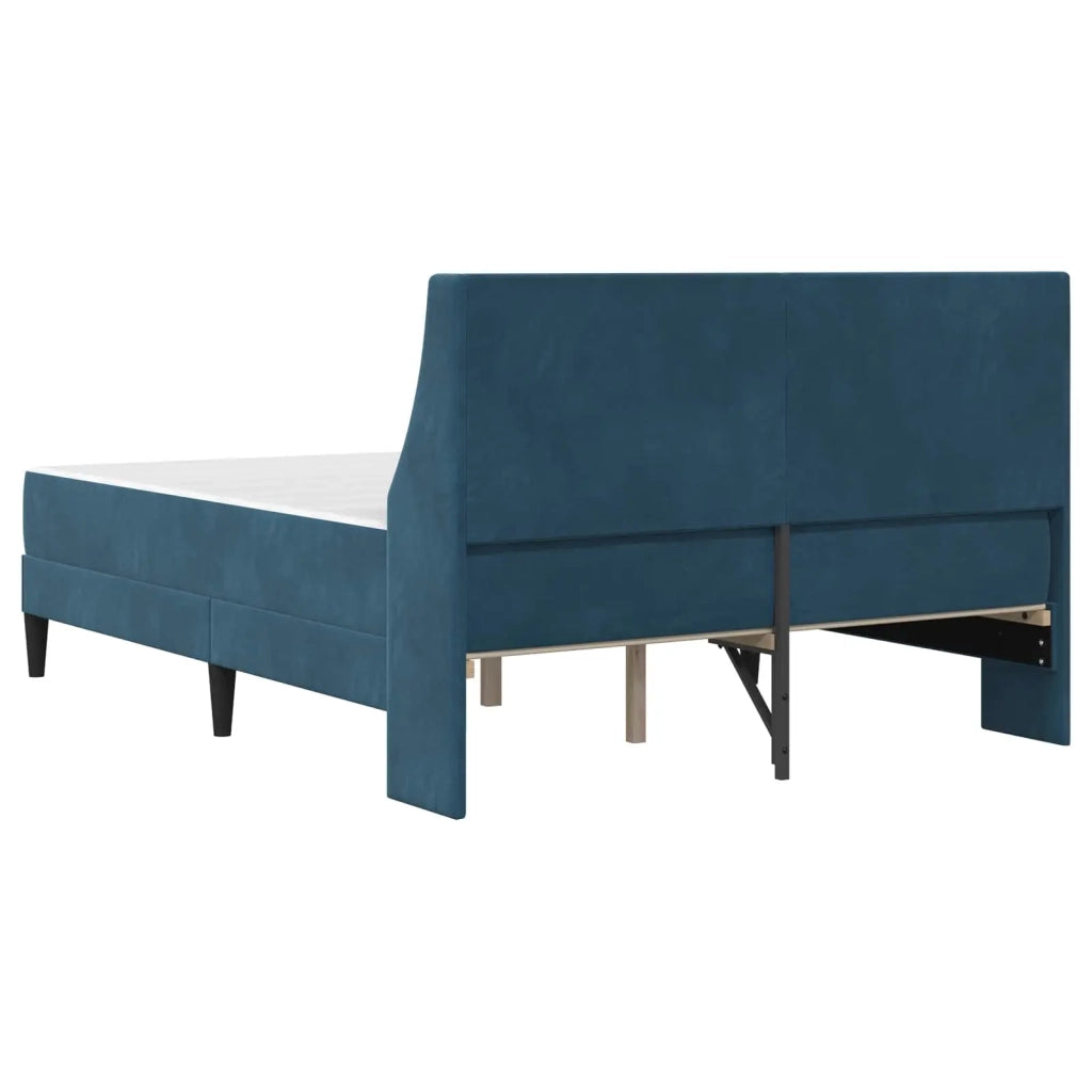 Struttura letto con materasso Blu 180 x 200 cm Velluto 3414818