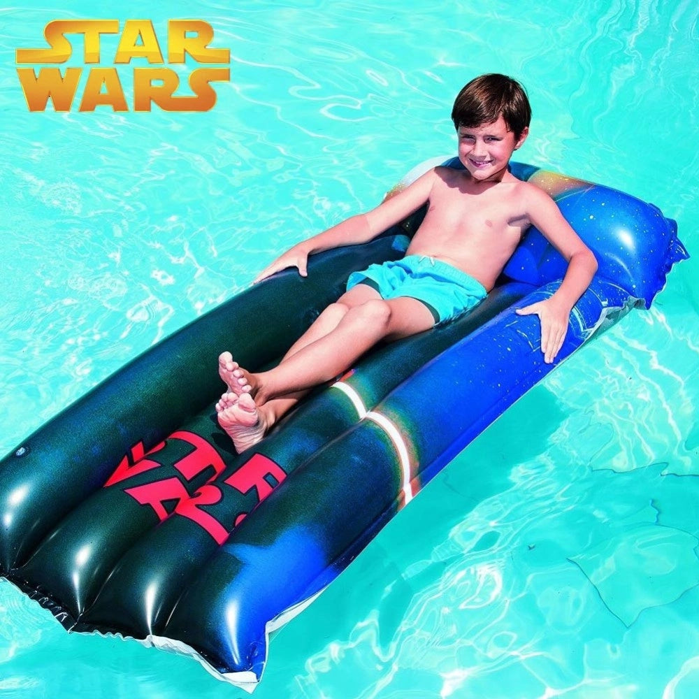 Trade Shop - Materassino Gonfiabile Mare Piscina Star Wars 191 X 89 Cm Multicolore -