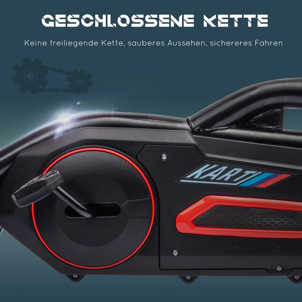 Go Kart per Bambini ¨C zephmum ¨C Rosso, per 3-8 Anni