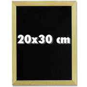 Trade Shop - Lavagna Nera Per Gessetto 20 X 30 Cm Lavagnetta Casa Ufficio Scuola -