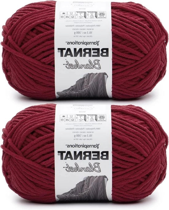 Yarn di Coperta Rosso - 2 Conto