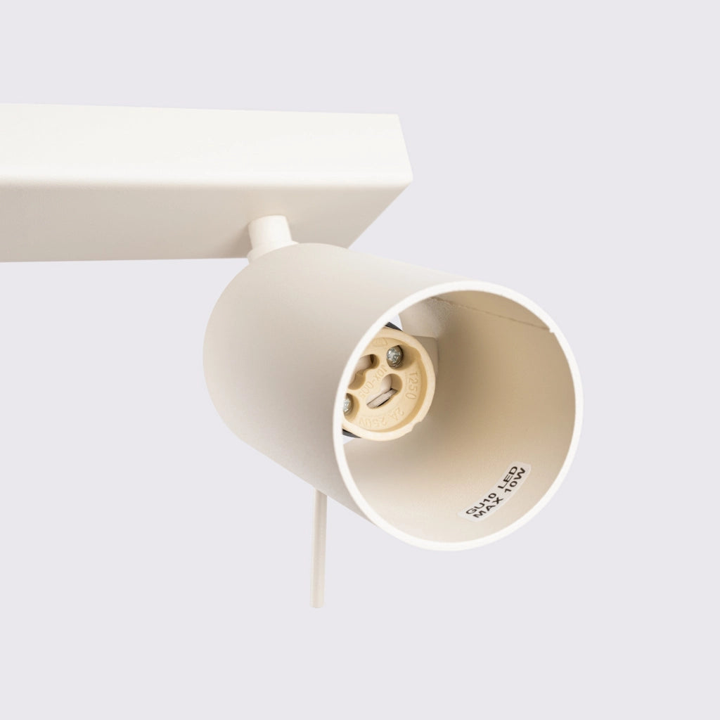 Lampada da soffitto moderna in acciaio a 6 luci Bittersweet Shimmer Ring Beige