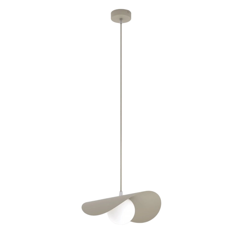 Lampada sospesa RITUAL 1xG9 beige bianca Emibig