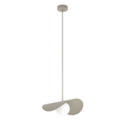 Lampada sospesa RITUAL 1xG9 beige bianca Emibig