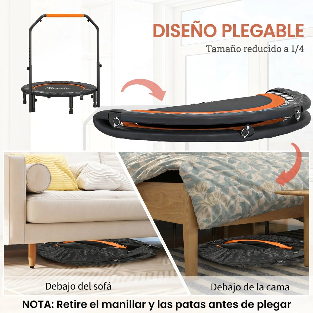 Letto a Soppalco ¨C Minimal ¨C Nero e Arancione