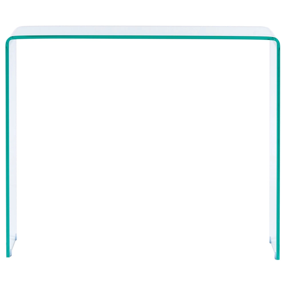 Consolle Trasparente 90 x 30 cm Rettangolare stile Minimalista