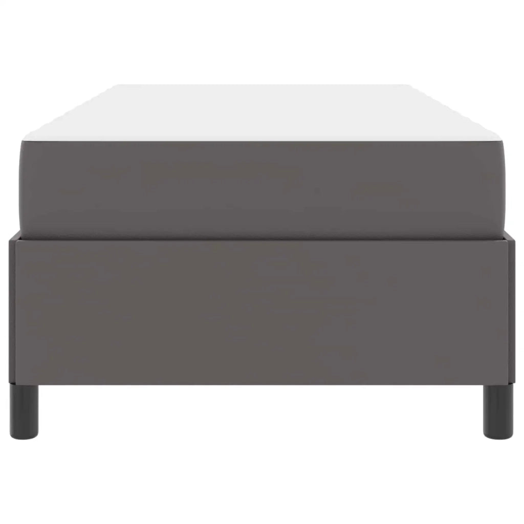 Struttura del letto con materasso Grigio 80 x 200 cm Tessuto 3398972