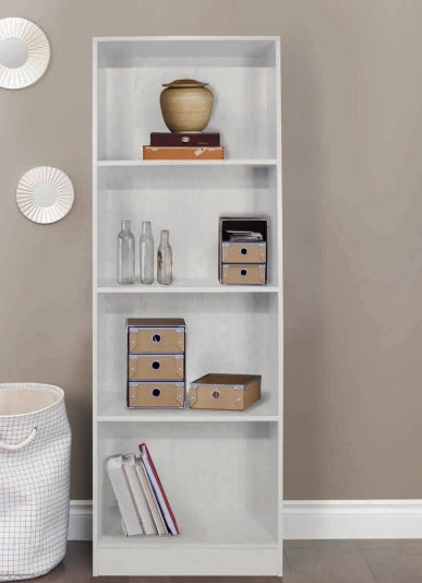 LIBRERIA 4 SCOMPARTI  Rovere sbiancato 