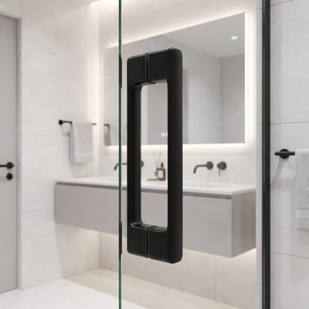 Maniglia Per Porta Doccia Rea 02 Black