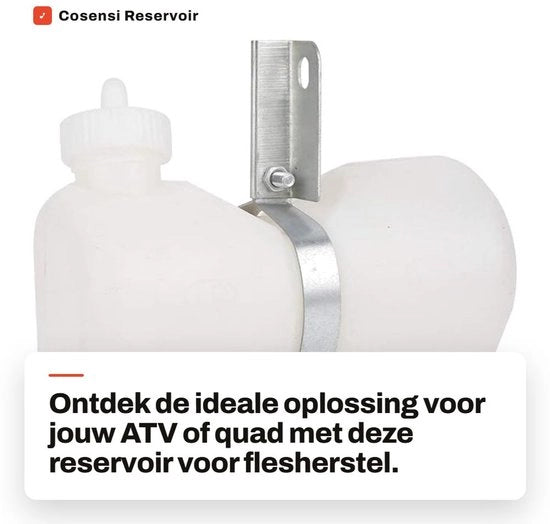 Reservatorio per liquido refrigerante - Tanke per contenere liquido - Reservoir - ATV/PIT Quad - 250cc/350cc - Materiale di alta qualità - Buona dissipazione del calore - Tanke radiatore