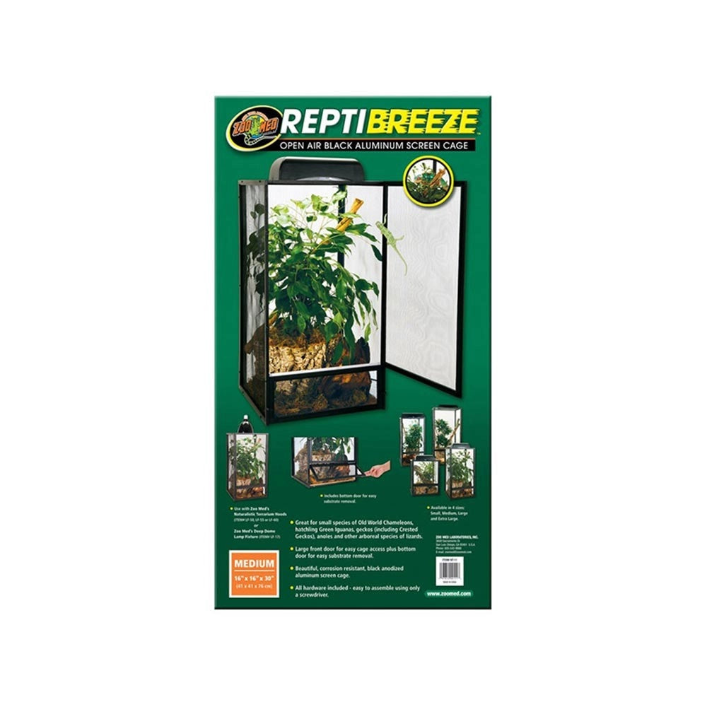 Zoomed ReptiBreeze - gabbia in alluminio Modello: M