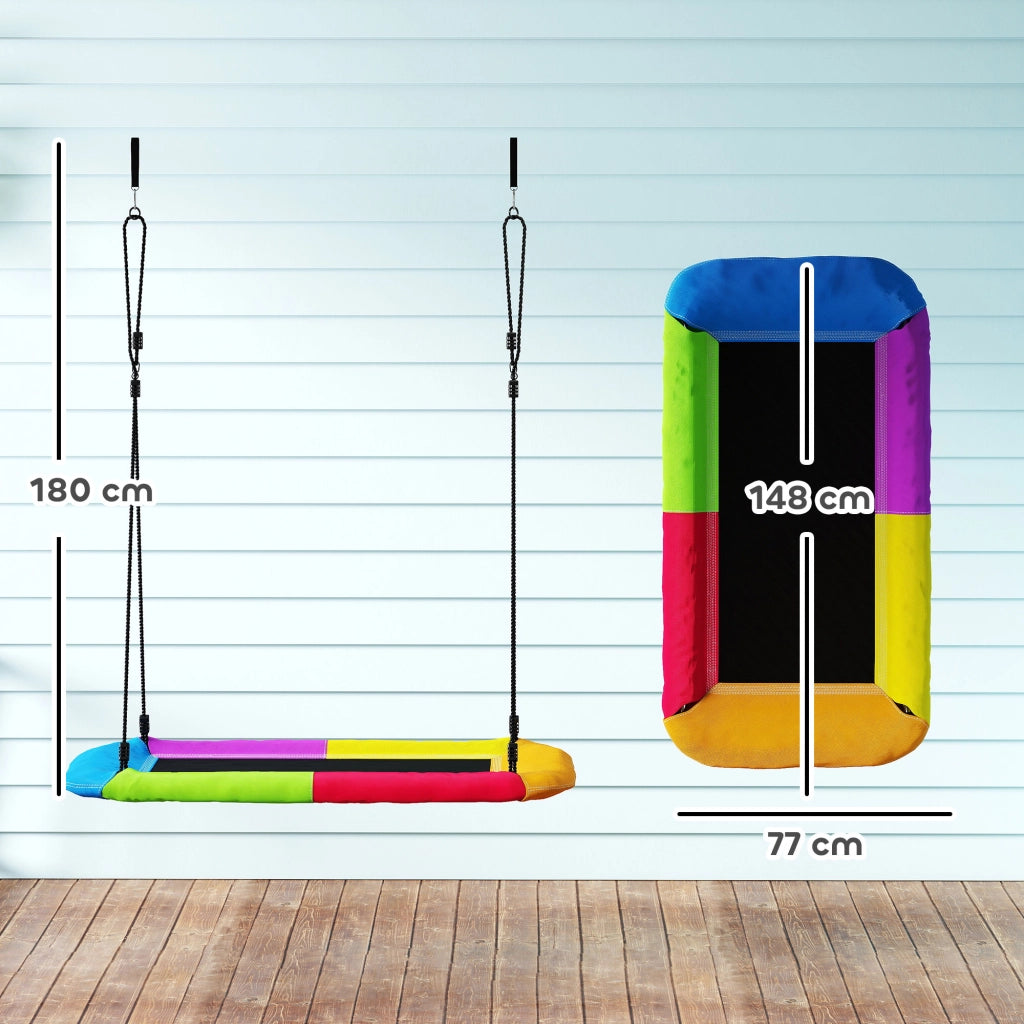 Altalena Nido Regolabile in Altezza ¨C Minimal ¨C 148x77x180 cm