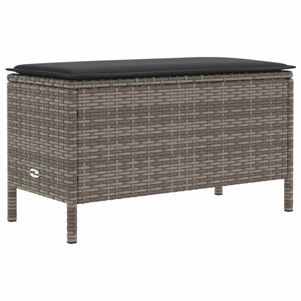 Set di Mobili 7 pcs Grigio e Grigio Scuro Rattan in PE 3422211