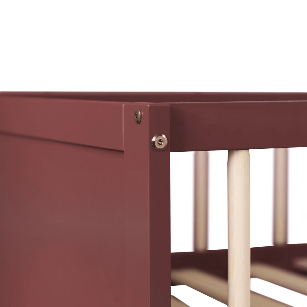 Letto per bambini 190x90cm terracotta ADAM