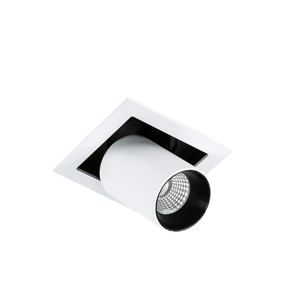 Faretto incasso Italux Mercanta 12W 4000K bianco orientabile