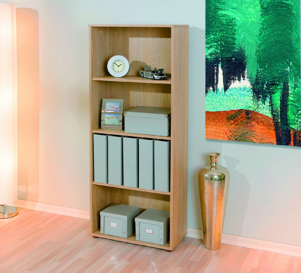 Biblioteca Jovencan, Libreria, 60x30x145h cm Beige